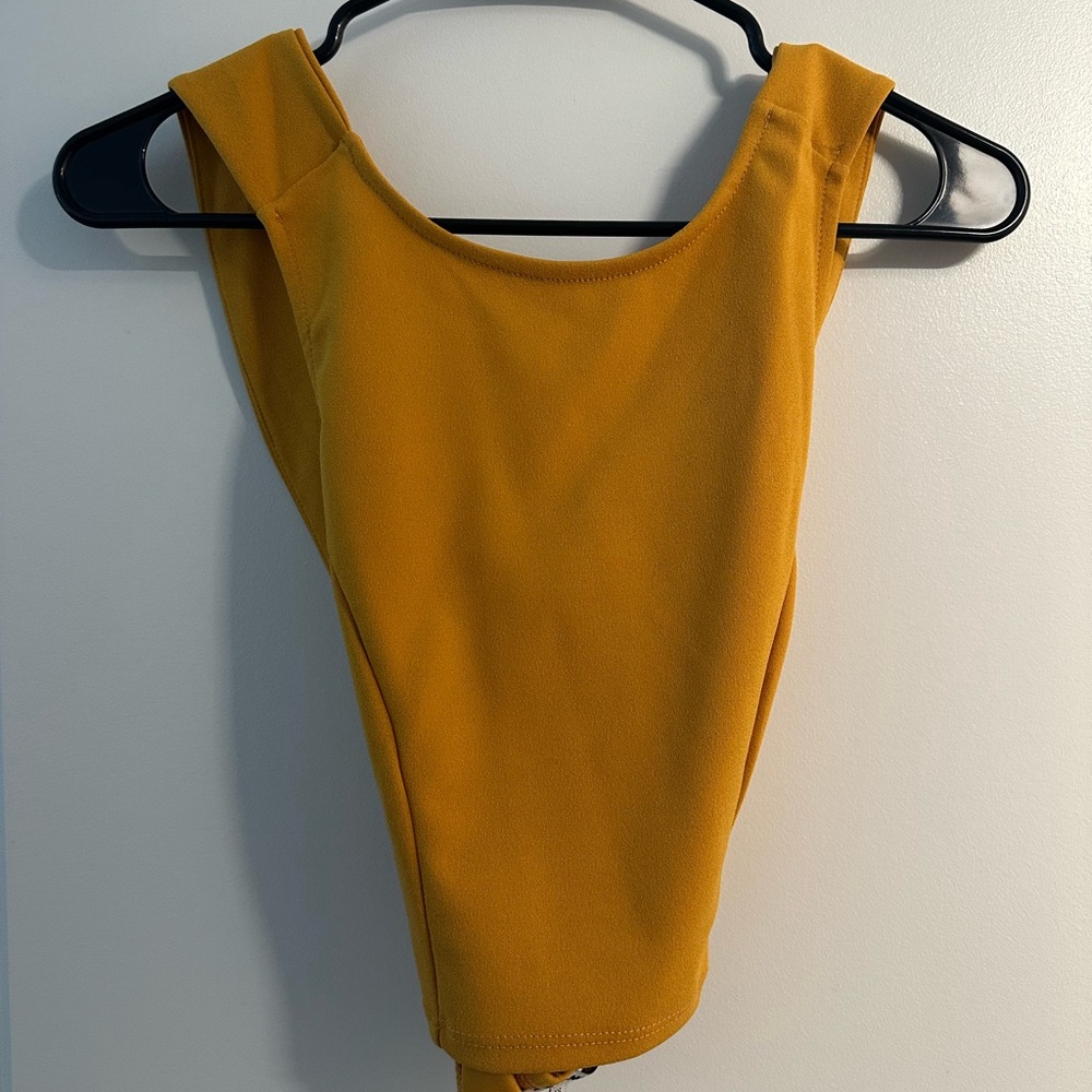 Mustard Yellow 2 Piece Matching Outfit